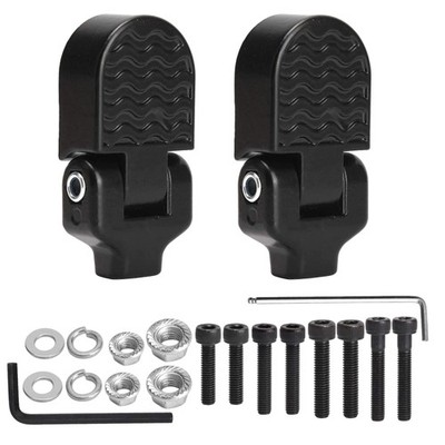 Rear Pedals,Folding Footrest,Foot Pedals,Footrest for BMX, Mountain Bike