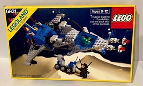 LEGO Space #6931 FX Star Patroller COMPLETE w/ Box & Instructions Vintage 1985