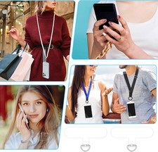 20 Pcs Mobile Phone Lanyard Patch, T Shaped Universal Mobile Phone Patch Tran...