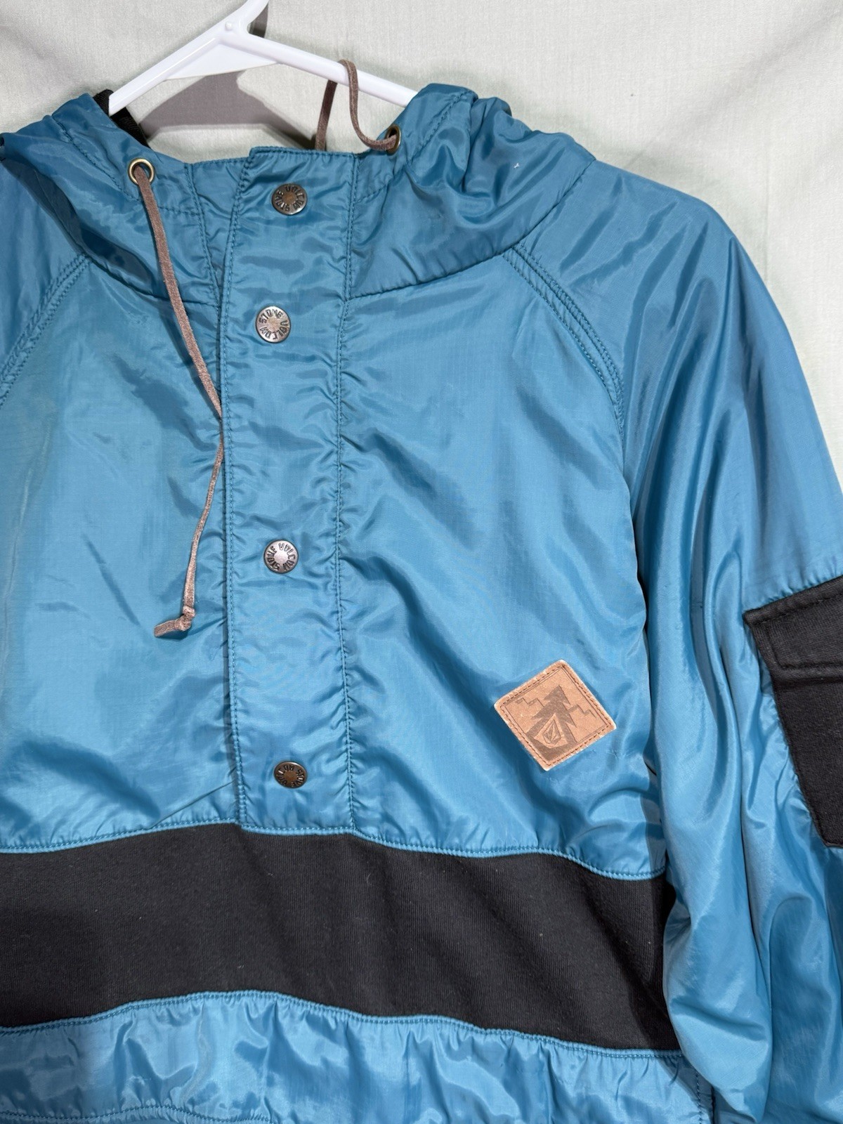 Volcom Outdoor Pullover Lined Windbreaker Jacket … - image 3