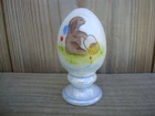 FENTON 3.25 INCH HAND PAINTED EASTER EGG