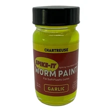 Spike-It Garlic Worm Paint - Chartreuse