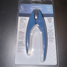 Azurro Clipperpro Omega Classic Nail Clipper Surgical Precision Blue