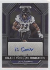 2023 Panini Prizm Draft Picks Draft Picks Auto Derius Davis #DPA-DED Auto 5i2