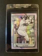 Ben Rice 2024 Bowman Chrome Pearl Refractor Yankees 1st 20 Print Run Ben Rice 2024 Bowman Chrome Pearl Refractor Yankees 1st 20 Print Run