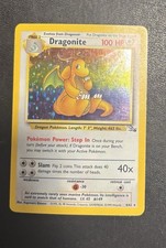 Dragonite 4/62 Fossil Holo