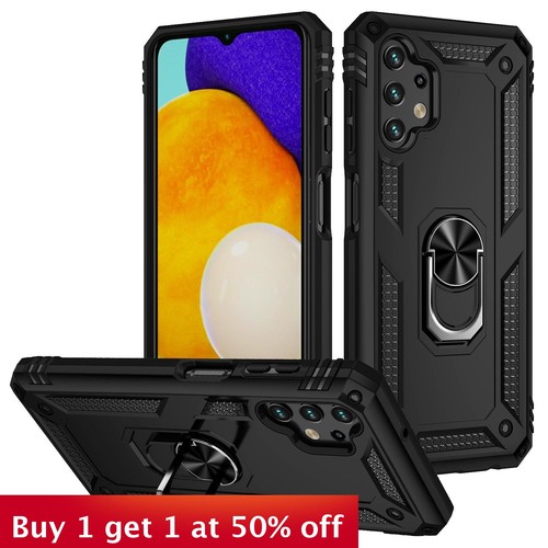 Funda de teléfono con soporte blindado para Samsung Galaxy S24 Ultra S23 S22 S21FE A13 A52 A42 - Imagen 1 de 12