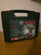 Bosch PSR 18 Cordless Drill Driver 18V X2 Batteries