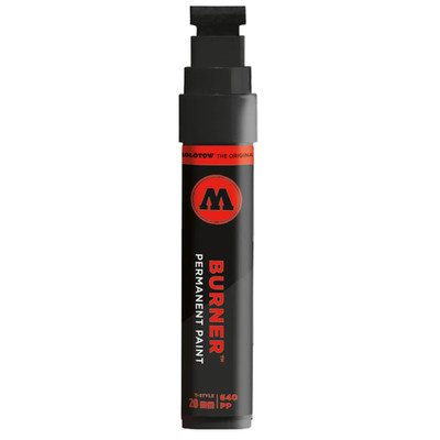 Molotow 640PP 20mm - Burner Black - Graffiti Marker