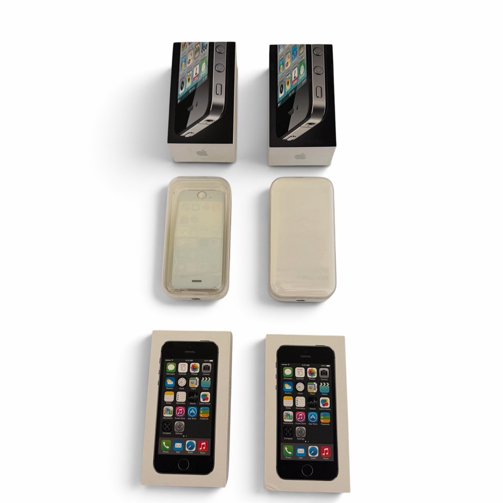 Original Apple iPhone Empty Boxes Lot Qty 15 iPhone 4 5c 5s 6 6s SE X XS Max - second product detail image