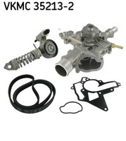 SKF Wasserpumpe + Keilrippenriemensatz Vkmc 35213-2 FüR Opel Corsa X01 Meriva