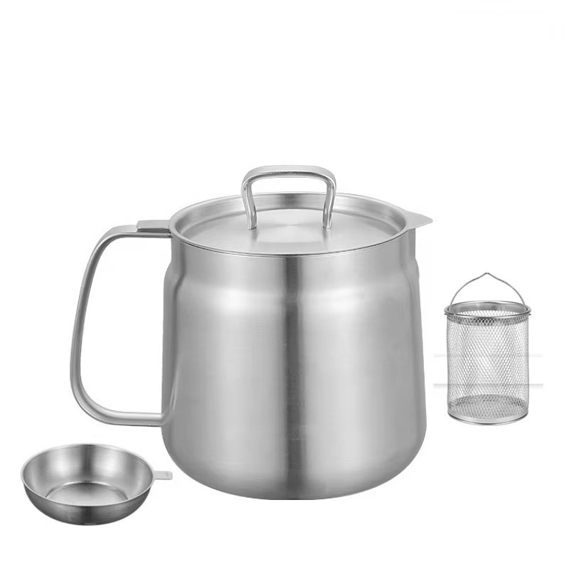 And Oil Strainer Filter 2 Liter Stainless Steel