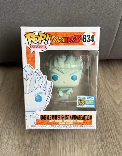 Funko Pop! Dragon Ball Z Gotenks Super Ghost Kamikaze Attack #634 SDCC Sticker