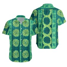 Vintage 1960s Tiki Floral Hawaiian Shirt Unisex's - Adults  Youth
