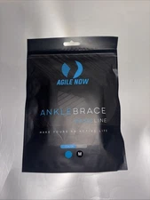 Agile Now Ankle Brace Basic Line Medium Blue