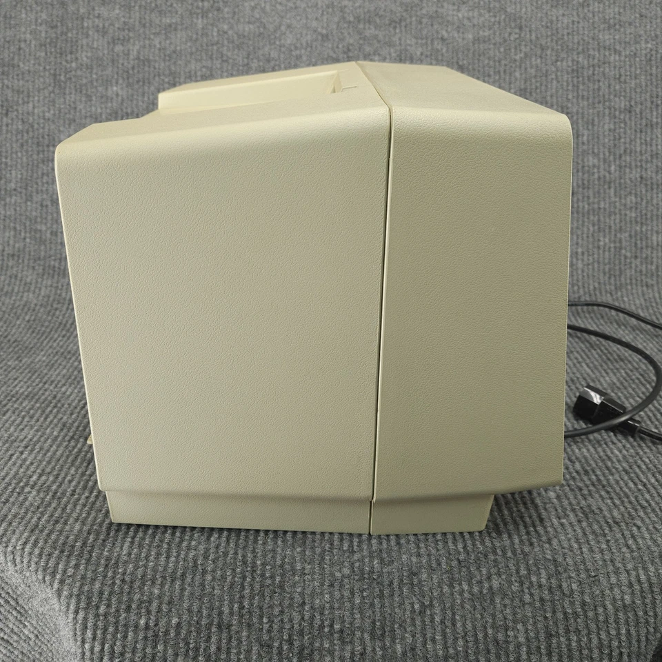 Amdek Monitor 310A 12" 1986 Computer Untested But Powers On - Image 3 of 4