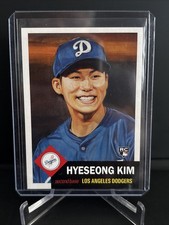 2025 Topps Living Set Hyesong Kim Rookie Card #853