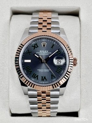 2025 Rolex Datejust 41mm 126331 Two-Tone Jubilee Wimbledon Dial