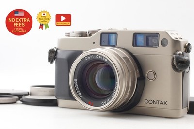 [Top NEUWERTIG mit Haubenfilter] Contax G1 Filmkamera Planar 45mm f2...