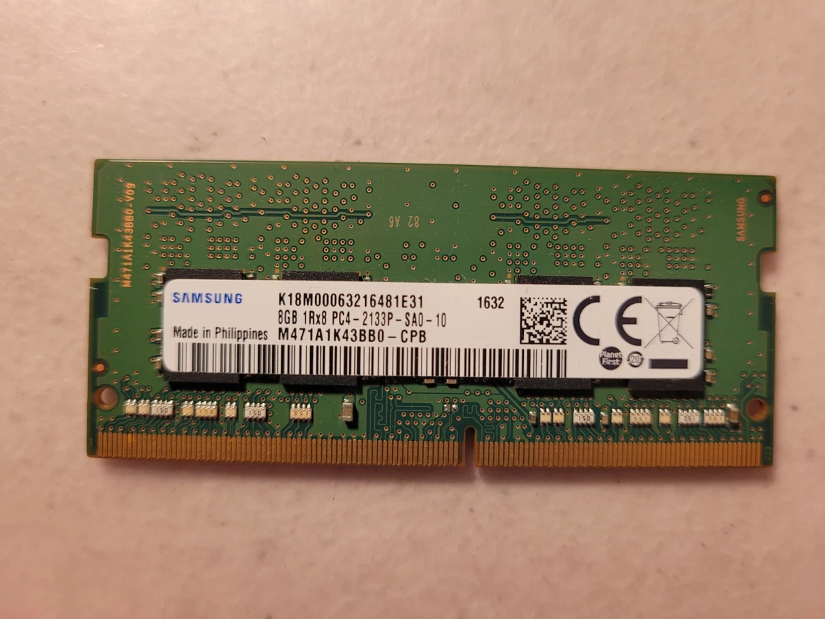 Samsung PC4-17000 (DDR4-2133) Bus Speed Computer RAM 8 GB Capacity