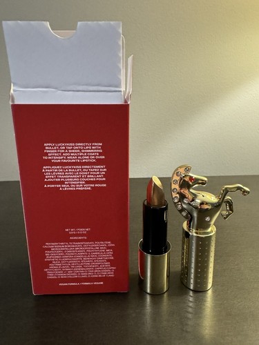 ISAMAYA Luckykiss Diamond Lip Glow Buck 3.5 g Full Size NIB - Picture 2 of 4