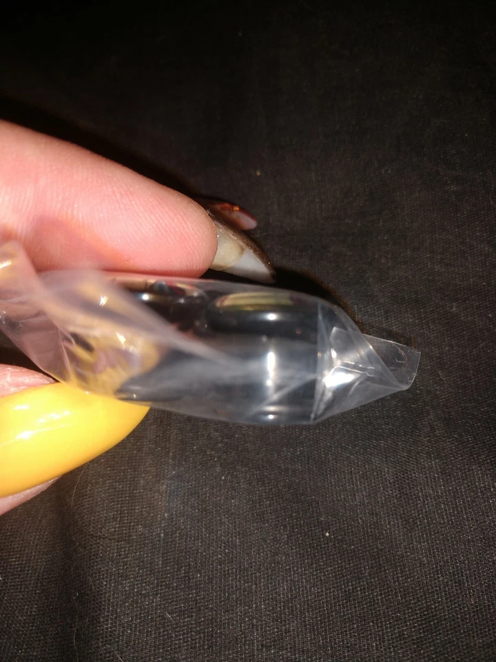 Juego de 2 tapones acampanados de acrílico negro arco iris y unicornio 9/16" Foto 3 de 3