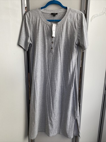 NWT J.Crew Midi Henley Knit T-Shirt 