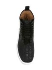 100% AUTHENTIC NEW MEN MCM LOGO BLACK BOOTS EU 42/US 9 — photo 5