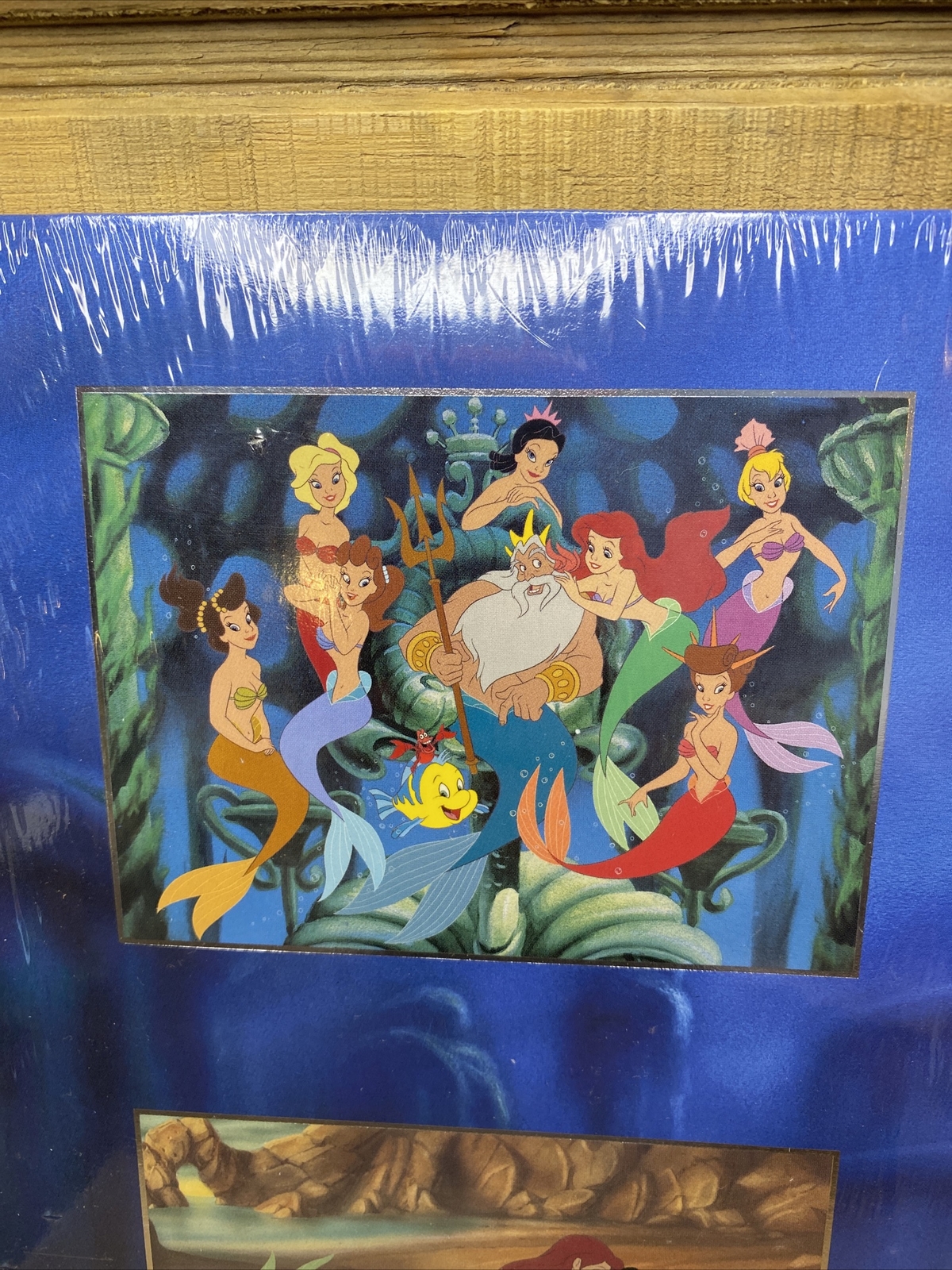 4 Disney Store Lithographs The LITTLE MERMAID 1998 11"x14" Disney Store