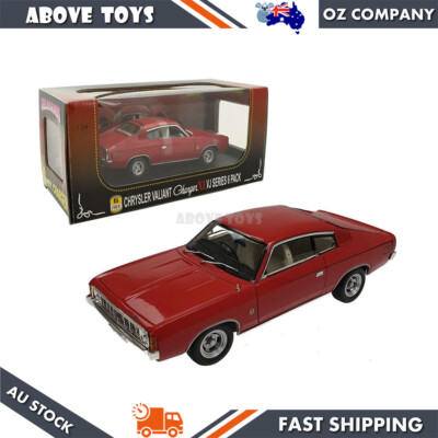 OzLegends 1:24 Scale VJ XL Valiant Charger Vintage Red Car Model Collectible