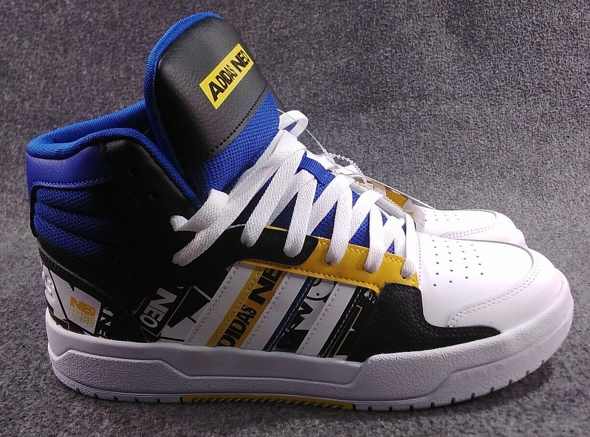 Adidas Entrap Neo Mid Golden State Warriors Blue/Yellow 