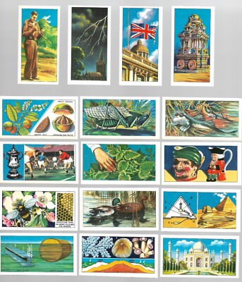 CIGARETTE/TRADE/CARDS. B.T.Tea. DO YOU KNOW. (1967). (Complete Set of 25). 