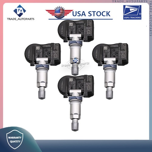 For 2015-2020 Tesla Model S X 433MHz Tire Pressure Sensor TPMS Kit 4x 107481200B - Picture 9 of 12