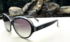 Lilly Pulitzer Oval Sunglasses Black Teal Silver Excellent CMILBQ00 Lilly Pulitzer Sunglasses for Women for sale | eBay main image 4