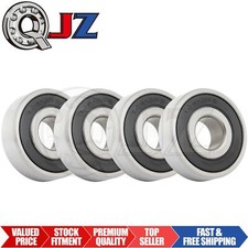  Qty.4 6302-2RS Deep Groove Radial Ball Bearing 15mm Bore x 42mm OD x 13mm W 