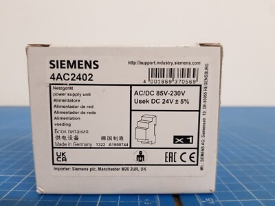 Siemens 4AC2402 Power supply unit 24 V