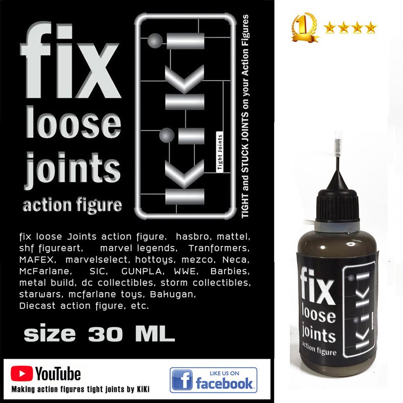 fix loose joints action figures by KiKi official UK