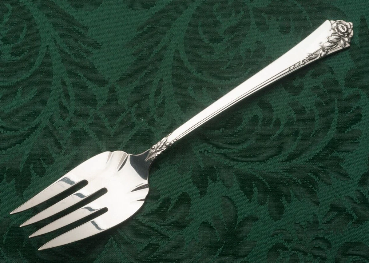 Damask Rose Fork Antique US Sterling Silver for sale | eBay