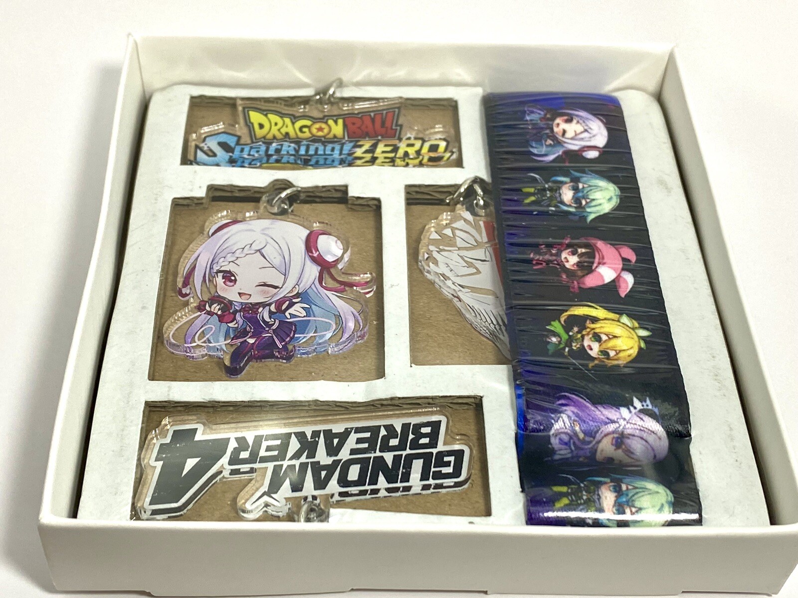 Anime Expo 2024 AX Bandai Exclusivo Dragon Ball Blanqueador Espada Arte Gundam Caja de Regalo