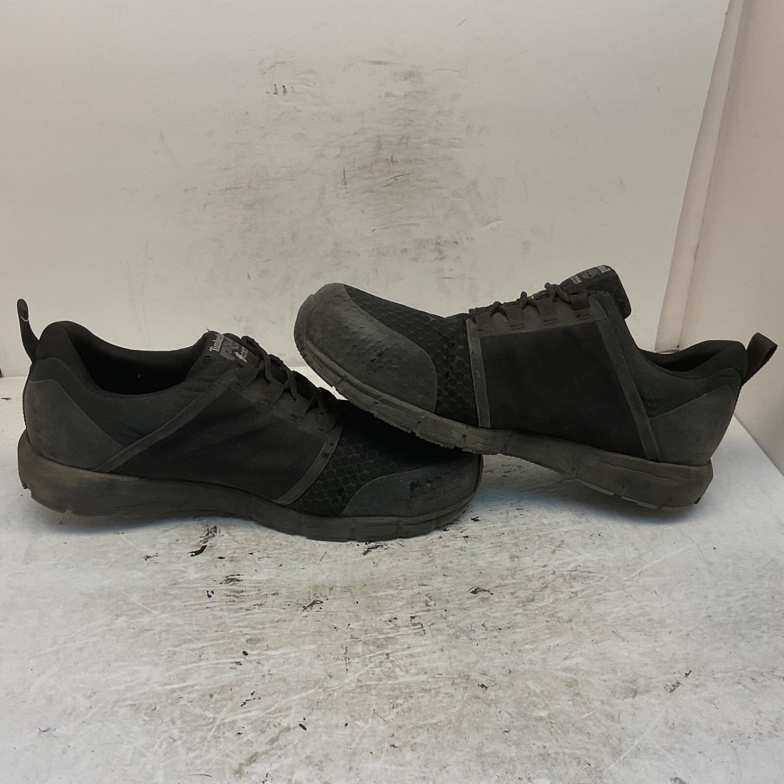 Timberland PRO Men's Radius Comp. Toe Work Shoes A2A55 Black/Black Size 13W image 8