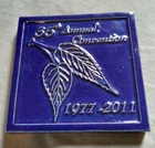 Pre Owned 2011 Red Wing Collectors Society 35th Annual Convention Pottery Tile.