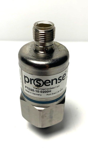 Automation Direct Prosense PTD25-10-0200H Pressure Transmitter 0-200 psi / 0-10V