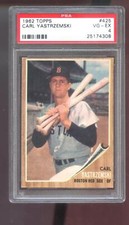1962 Topps #425 Carl Yastrzemski PSA 4 Graded Baseball Card MLB Boston Red Sox