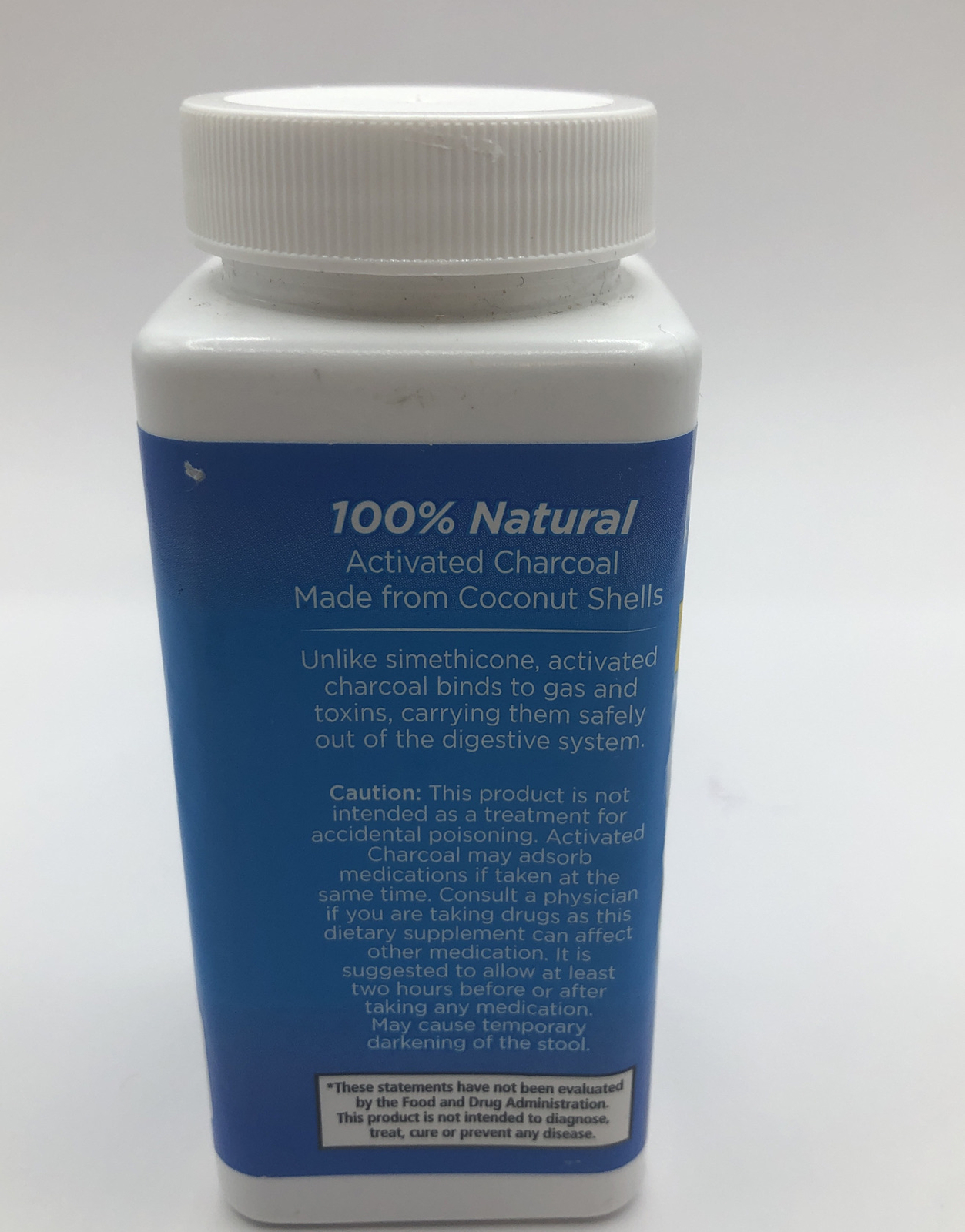 Charco Caps AntiGas Formula Activated Charcoal Capsules 260 mg 100 Ct