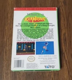 Kick Master (Nintendo Entertainment System NES, 1992) Complete in Box CIB