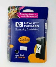 NEW GENUINE - HP 45 BLACK INK CARTRIDGE - 51645A - SEALED BOX Exp 09/2001