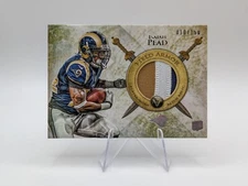 Isaiah Pead 2012 Topps Valor Field Armor SP /150 RC Patch #FAP-IP Rams
