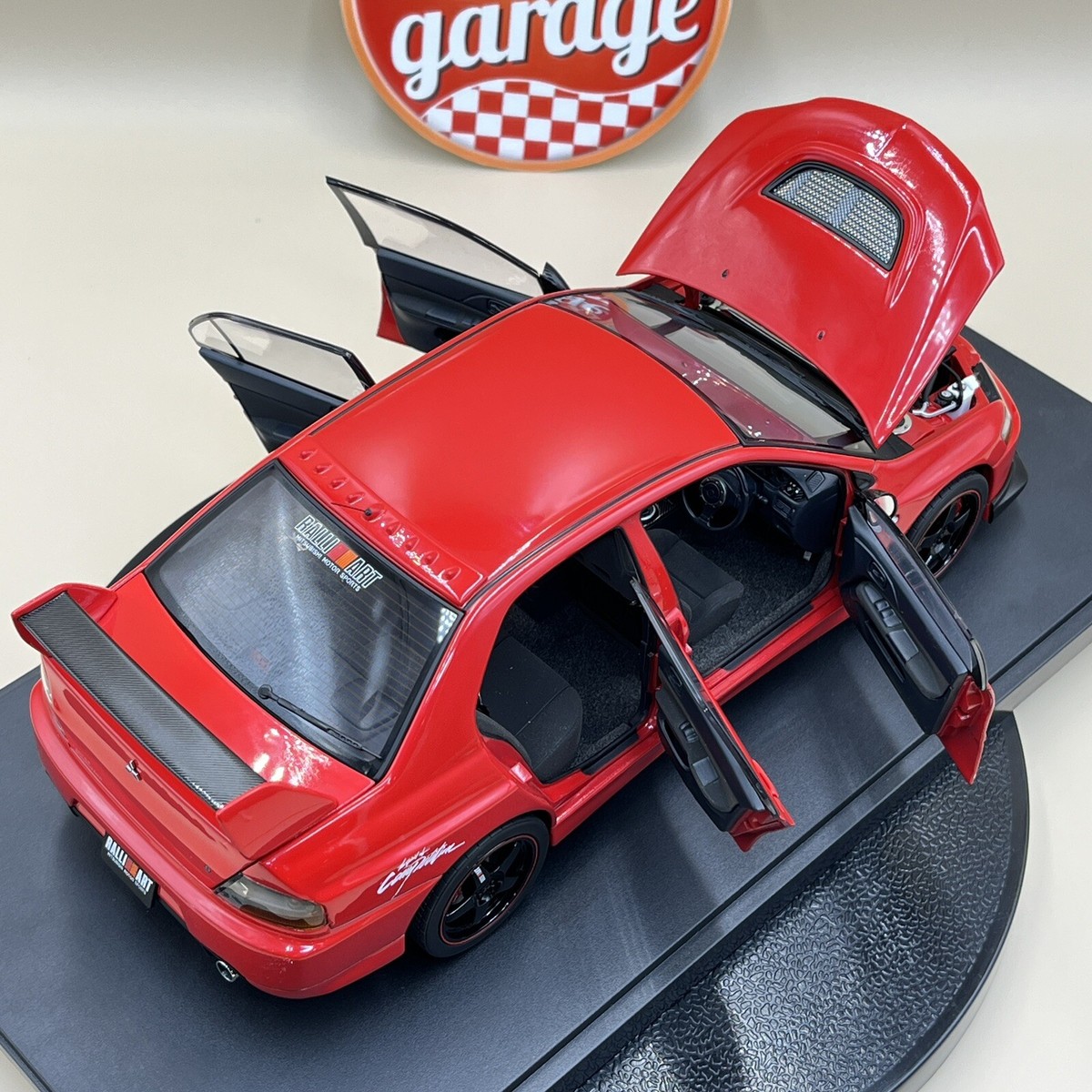 AUTOart 1/18 Mitsubishi Lancer Evolution IX 9 RALLIART Red