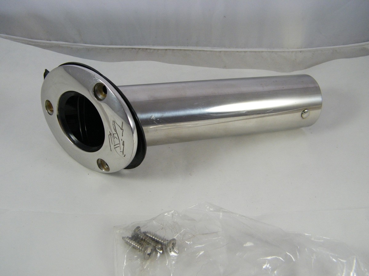 2003 BAYLINER 1952 CUDDY ~ STAINLESS FISHING ROD HOLDER ~ 9 1/4"