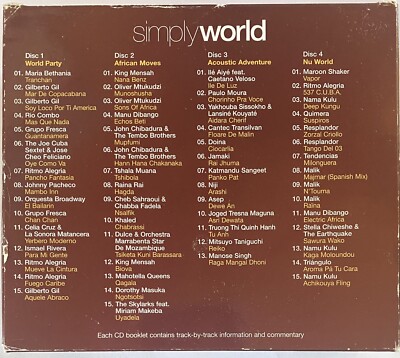Simply World - 4 CD's Of Essential World Music - Various Artists